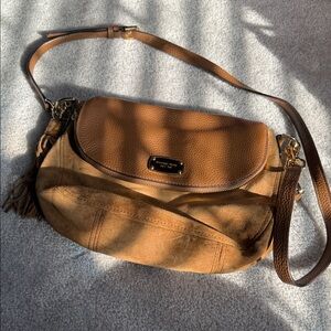 Michael Kors Tan Leather Crossbody Bag